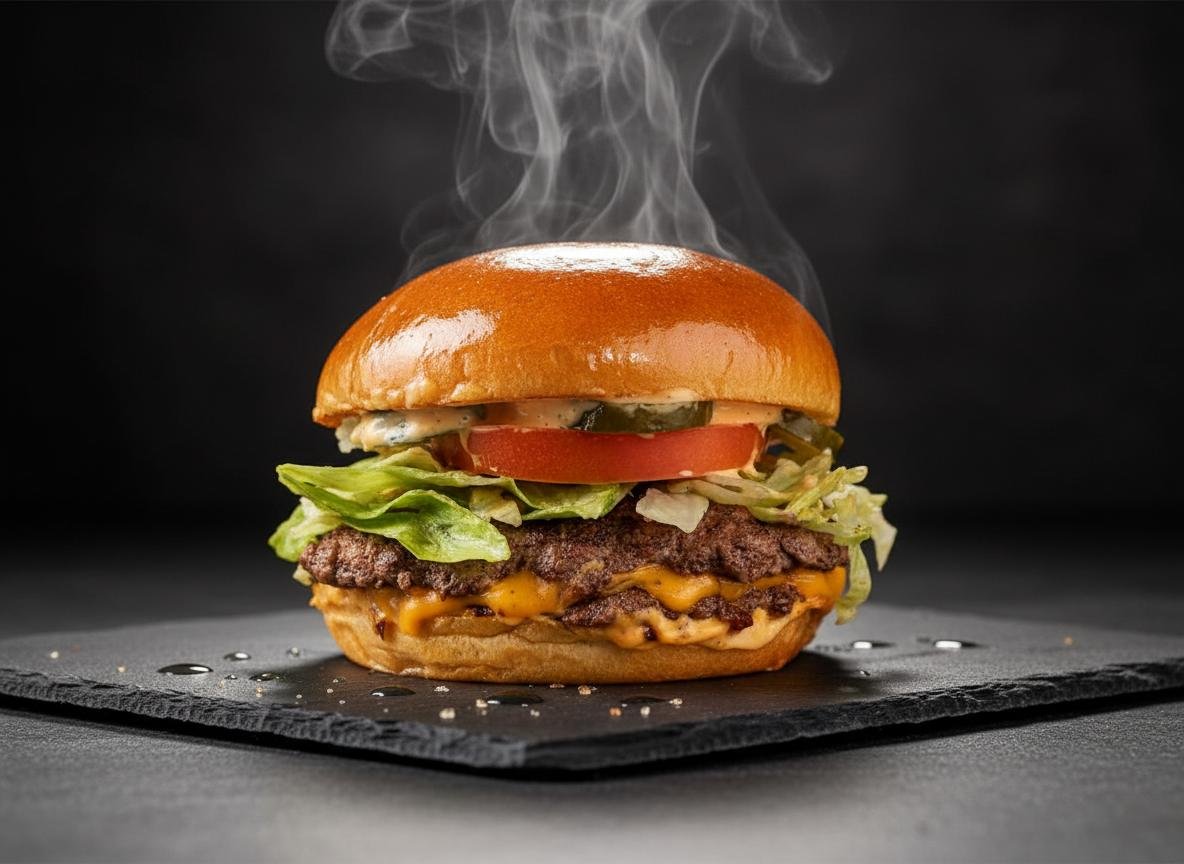 Burger building